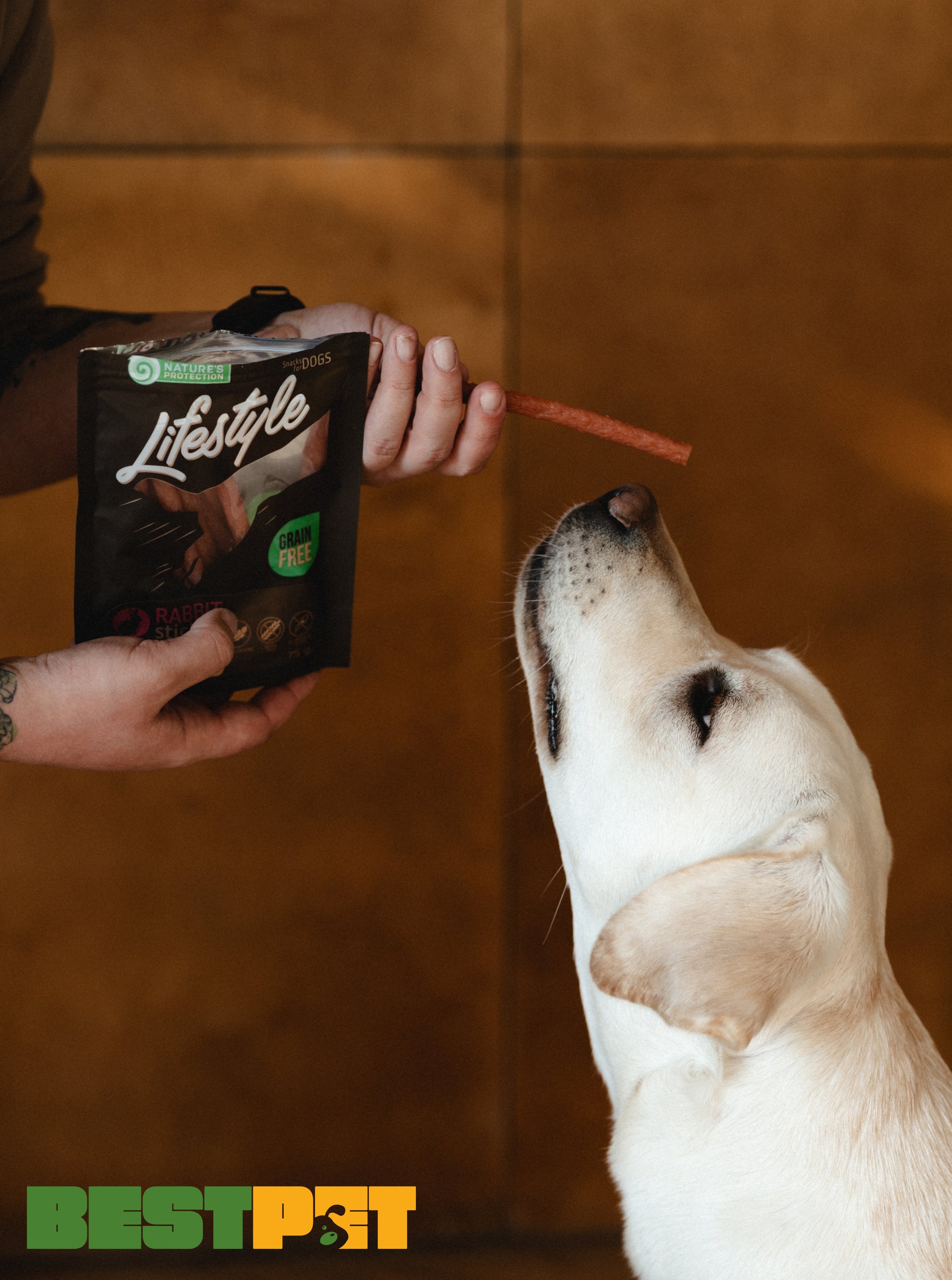 Nature's Protection Lifestyle Rabbit sticks Ласощі для собак стіки з кролика, 75 г