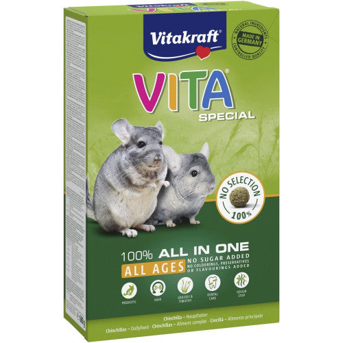 Корм Vitakraft Premium Menu Vital для шиншил 600 г