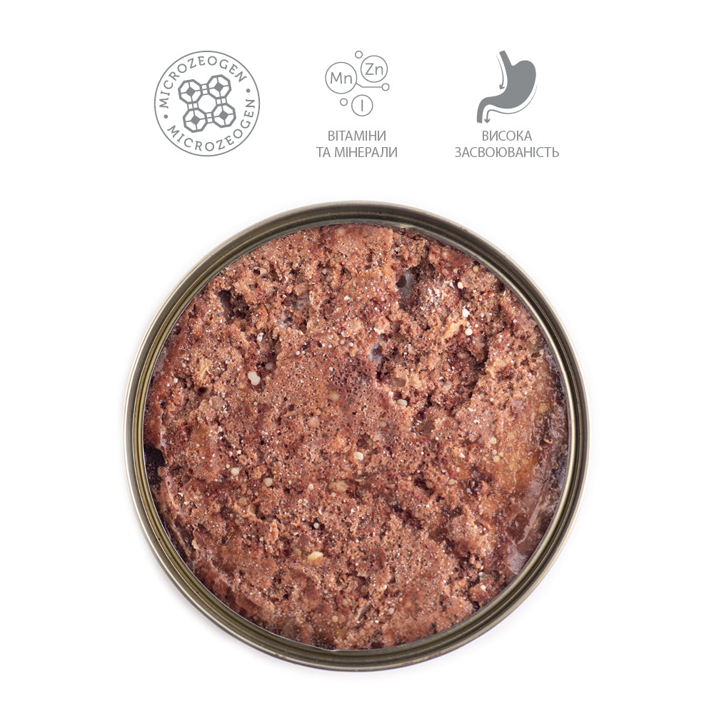 Nature's Protection Adult Beef & Chicken Liver Вологий корм для собак з яловичиною і курячою печінкою, 800 г