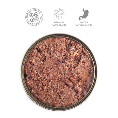 Nature's Protection Adult Beef & Chicken Liver Вологий корм для собак з яловичиною і курячою печінкою, 800 г