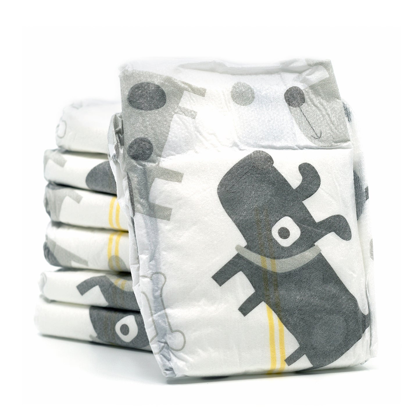 MISOKO Одноразові підгузки для собак-сук з вугіллям, індикатором вологості та ароматом лаванди (цуценята), XS