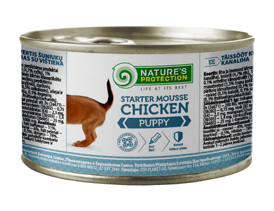 Nature's Protection Puppy Starter Mousse Chicken Мус-стартер для цуценят з курки, 200 г