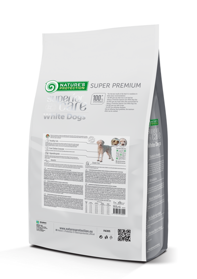 Nature's Protection Superior Care White Dogs Grain Free Insect All Sizes&Life Stages Сухий беззерновий корм для собак ус