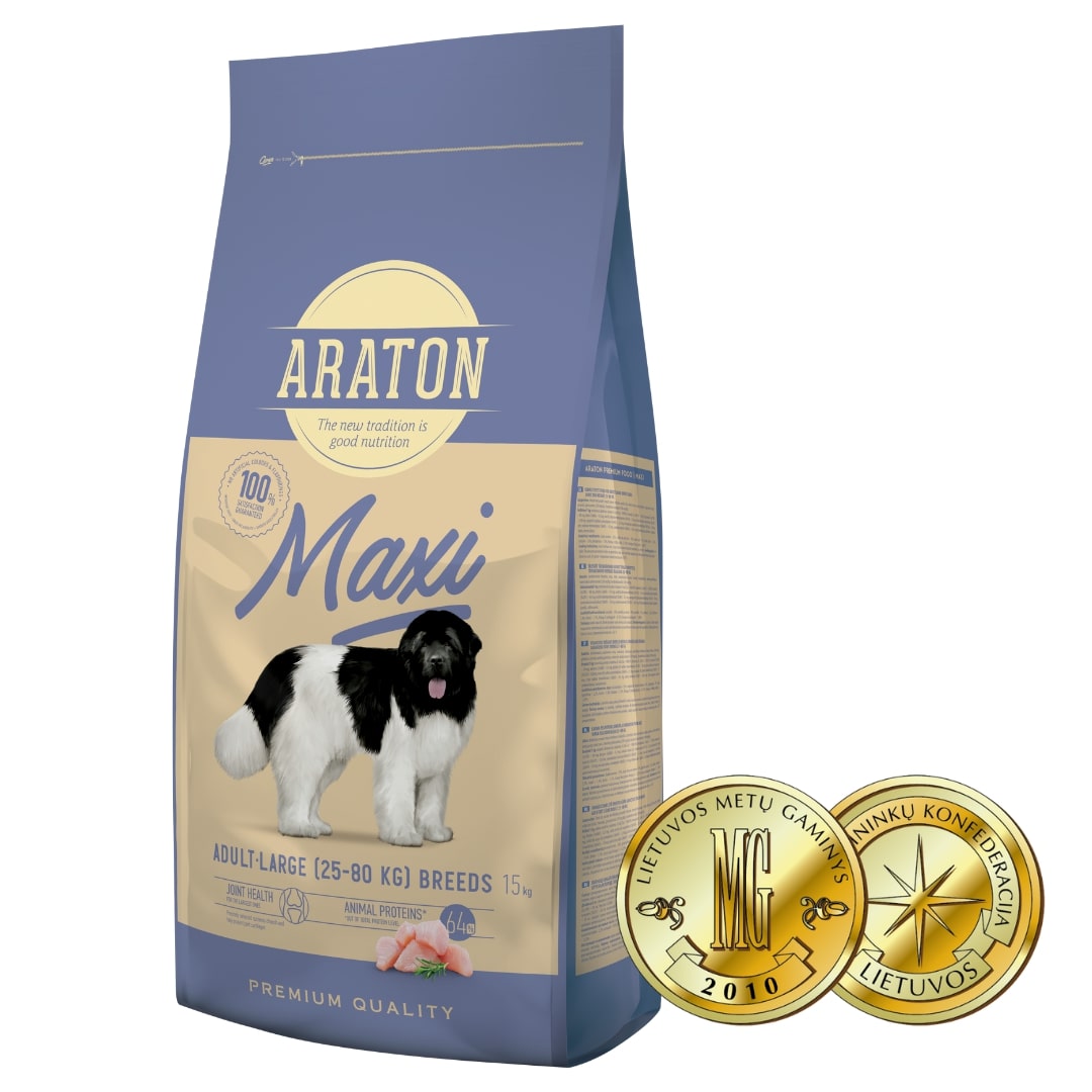 ARATON Maxi Adult Сухий корм для дорослих собак великих порід 15 кг