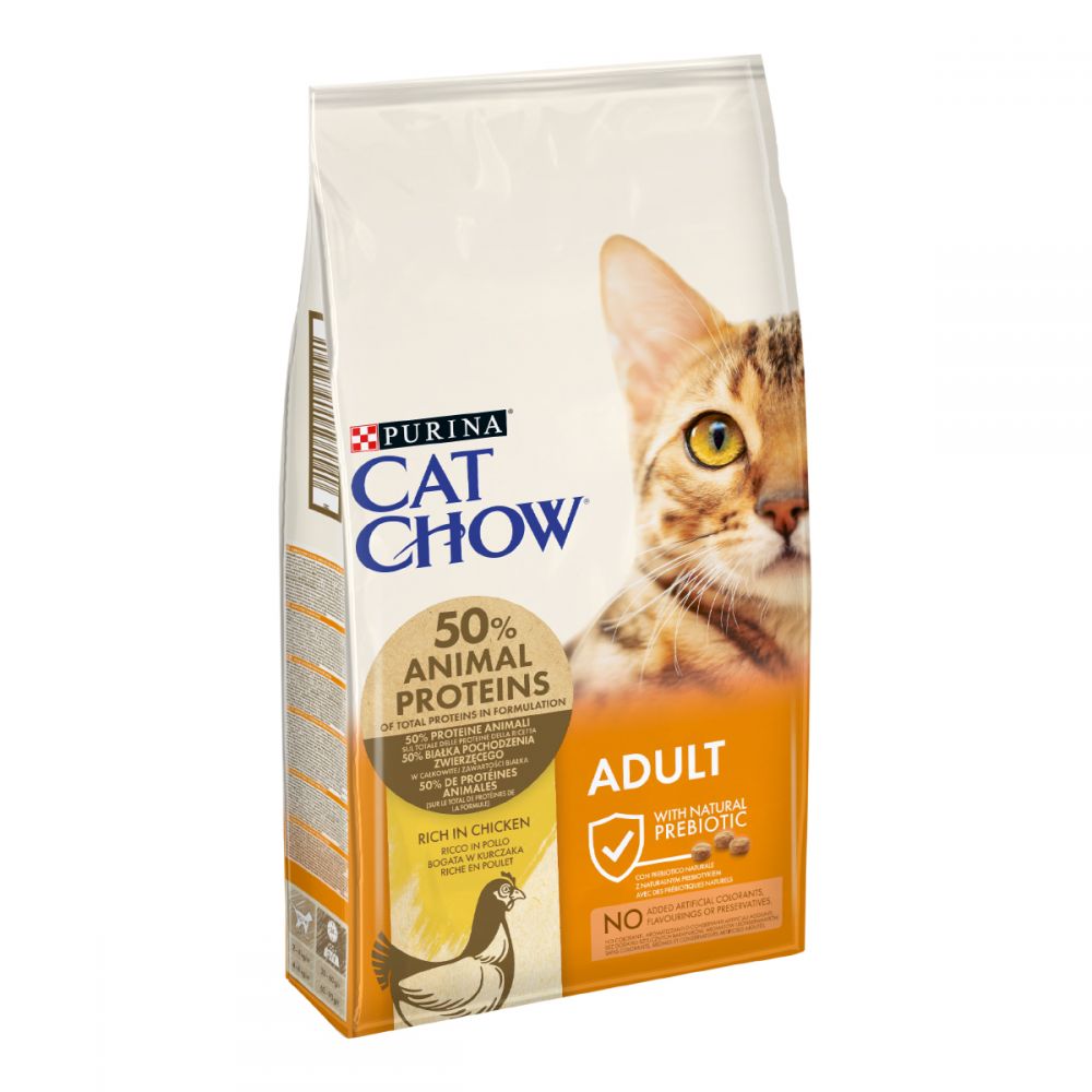 CAT CHOW, З куркою та індичкою, сухий корм/кот 15 кг