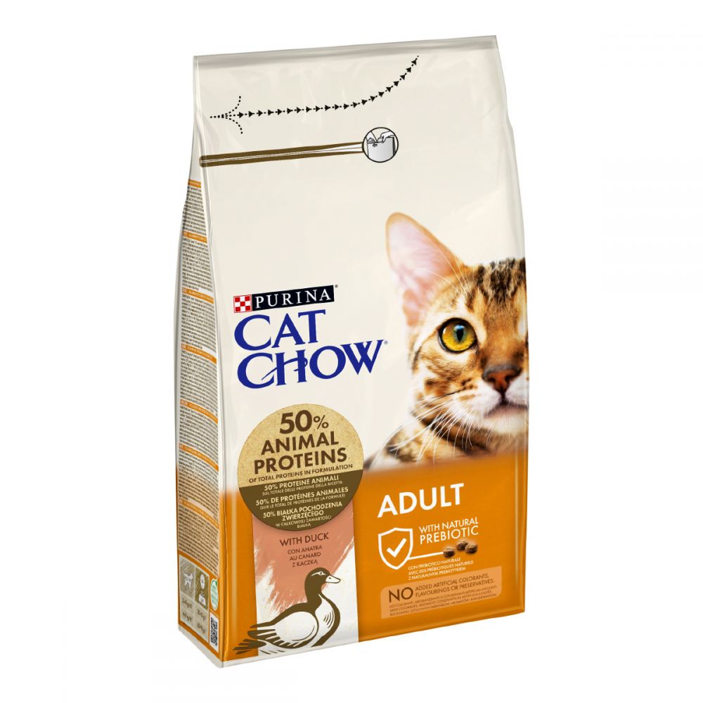 CAT CHOW, З качкою, сухий корм/кот 15 кг