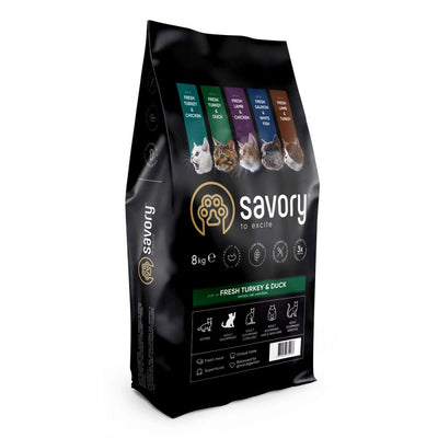 Набор Savory 2кг Утка    + консервы 600г
