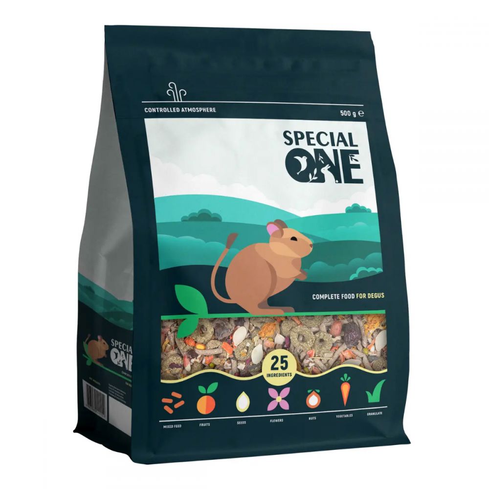 Повнораціонний корм Special One для дегу 500 г