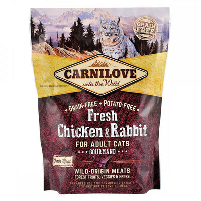 Корм Carnilove Fresh Chicken и Rabbit for Adult Cats 2 кг