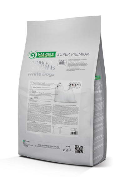 Nature's Protection Superior Care White Dogs Grain Free Herring Adult Small Сухий беззерновий корм для дорослих собак ма