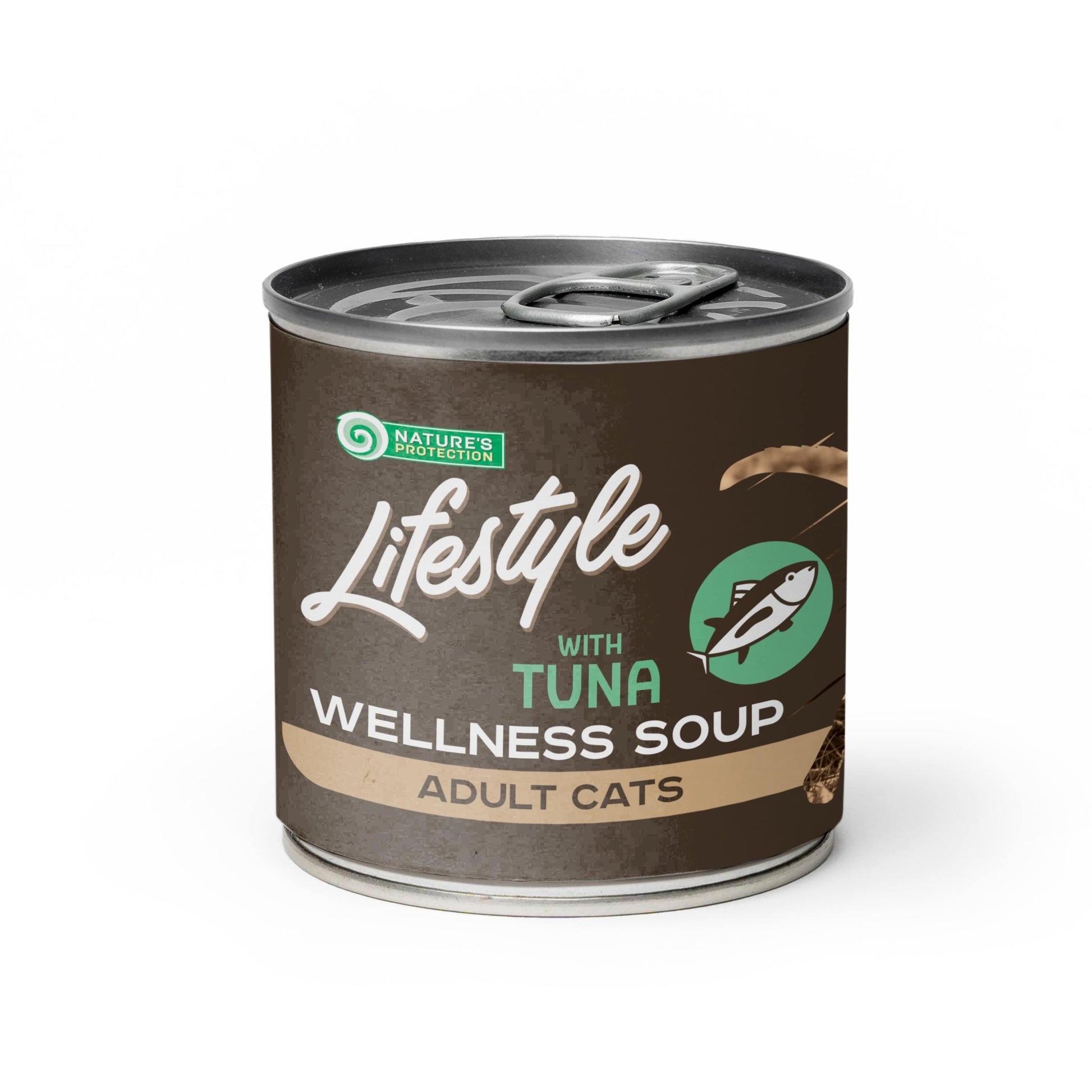 Nature's Protection Lifestyle Adult cats Sensitive digestion Soup Tuna Суп для котів з чутливим травленням з тунцем, 140