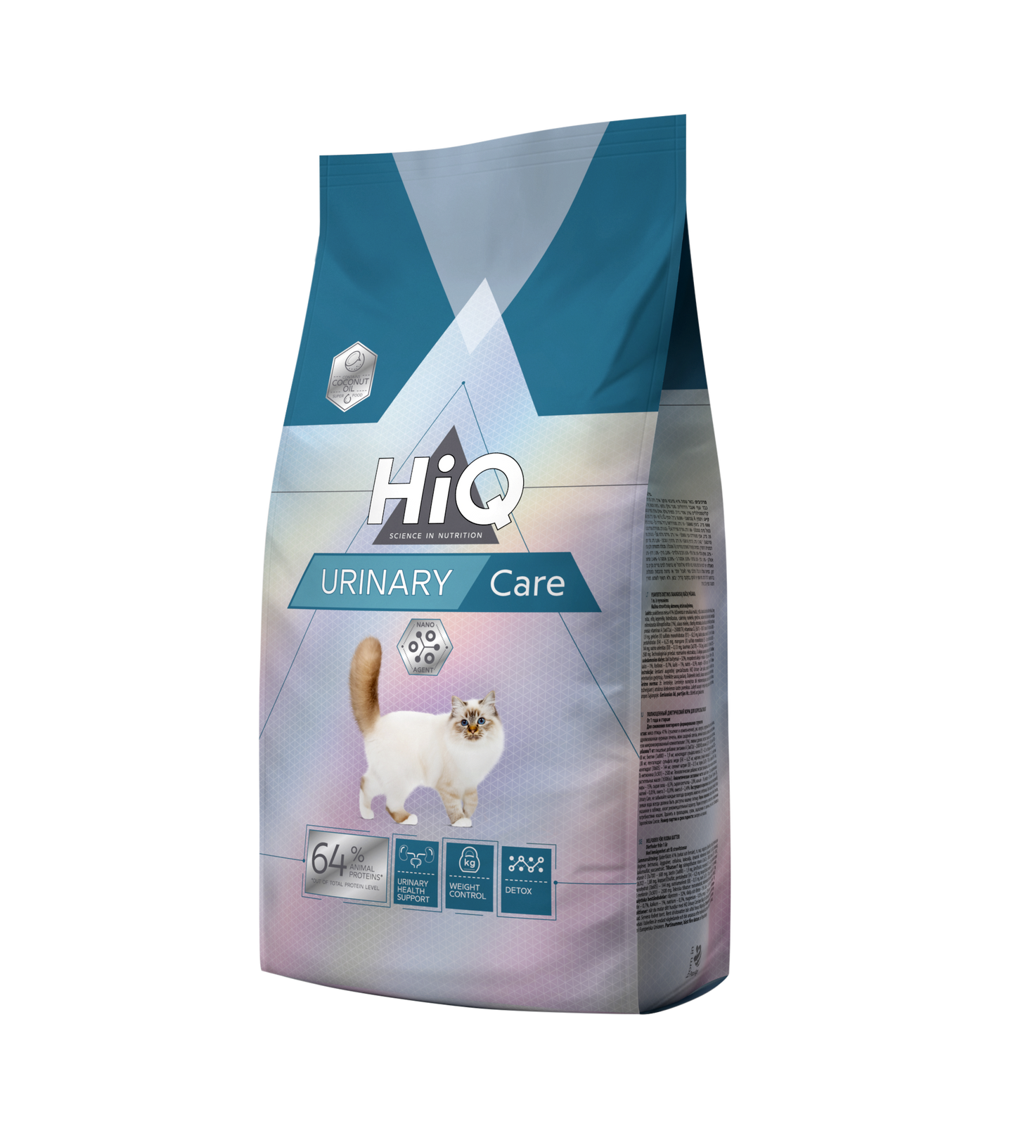 HiQ Urinary Care Сухий корм для профілактики і лікування сечо-кам'яної хвороби у дорослих котів, 1,8 кг
