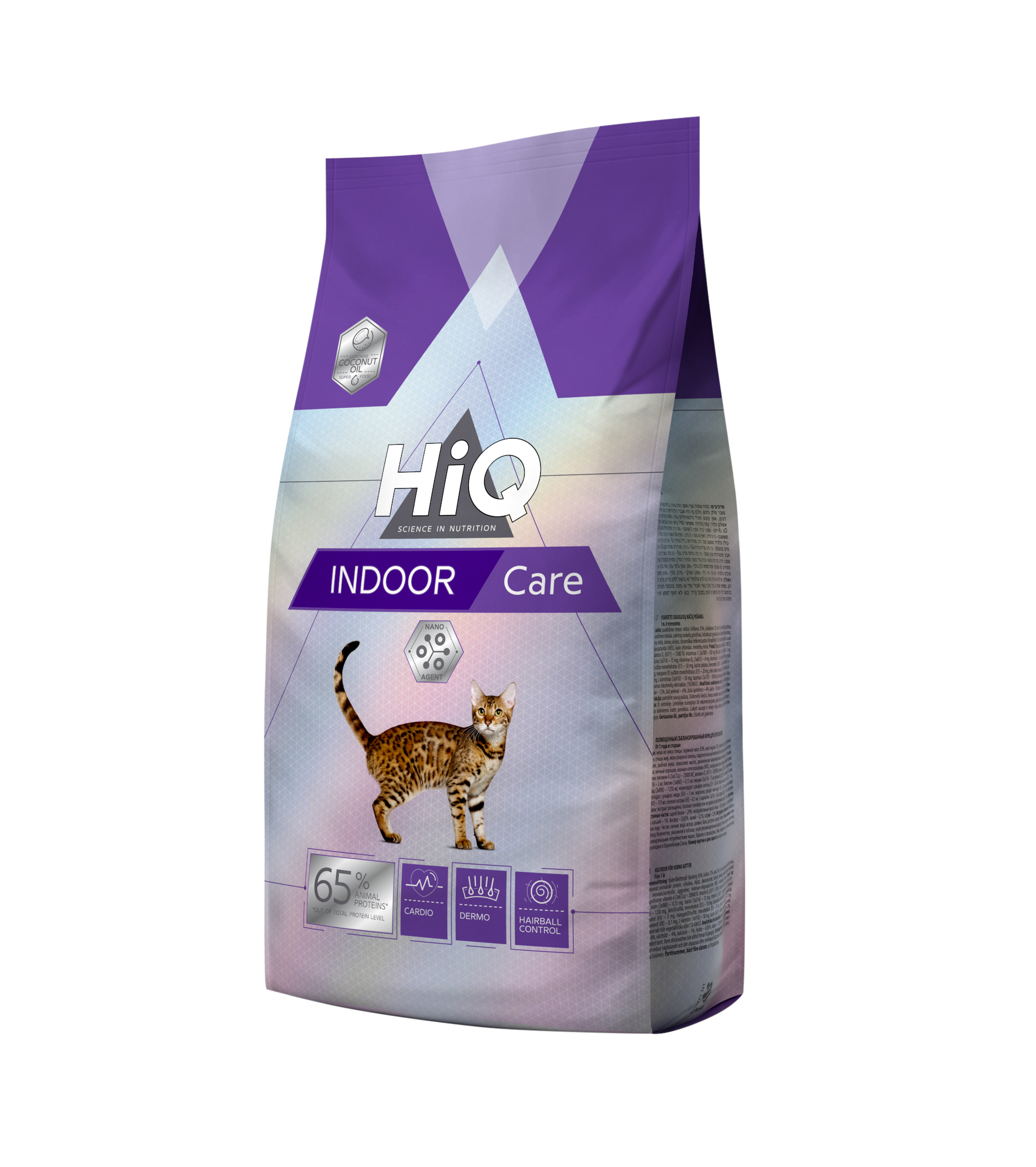HiQ Indoor Сare Сухий корм для дорослих хатніх кішок, 1,8 кг