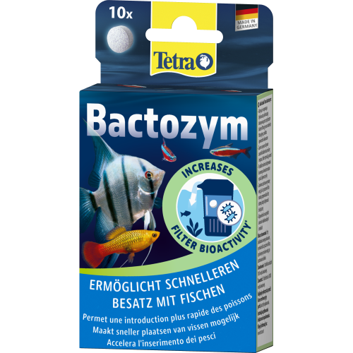Засіб Tetra Bactozym для акваріума для стабілізації біологічної рівноваги 10 таблеток на 1000 л