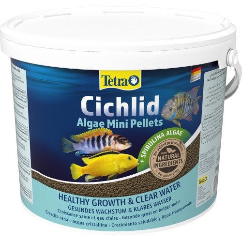 Корм Tetra Cichlid Algae Mini для акваріумних цихлід гранули 10 л/3,9 кг