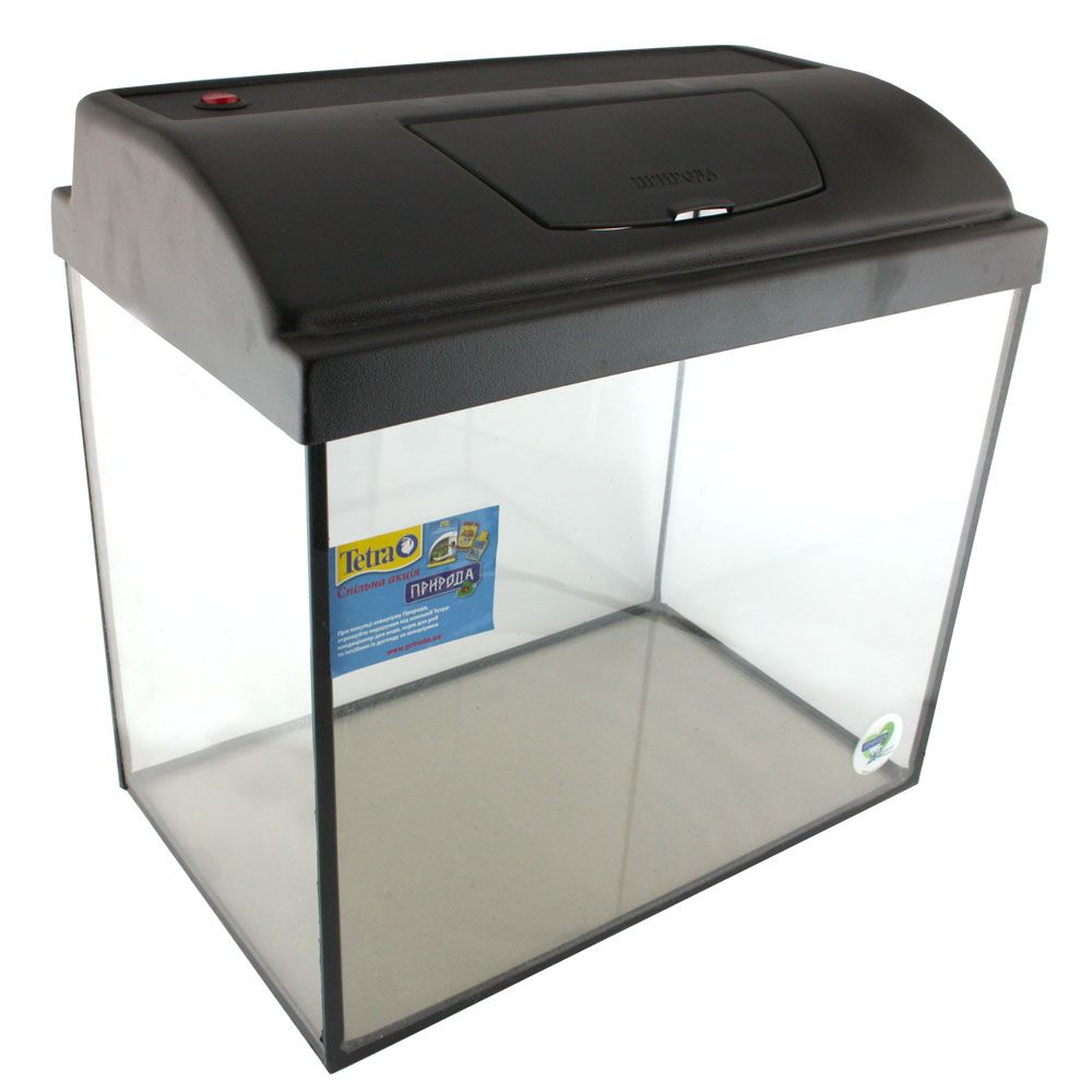 Акваріумний комплект Природа Неон Led прямий 50х30х36 см 54 л