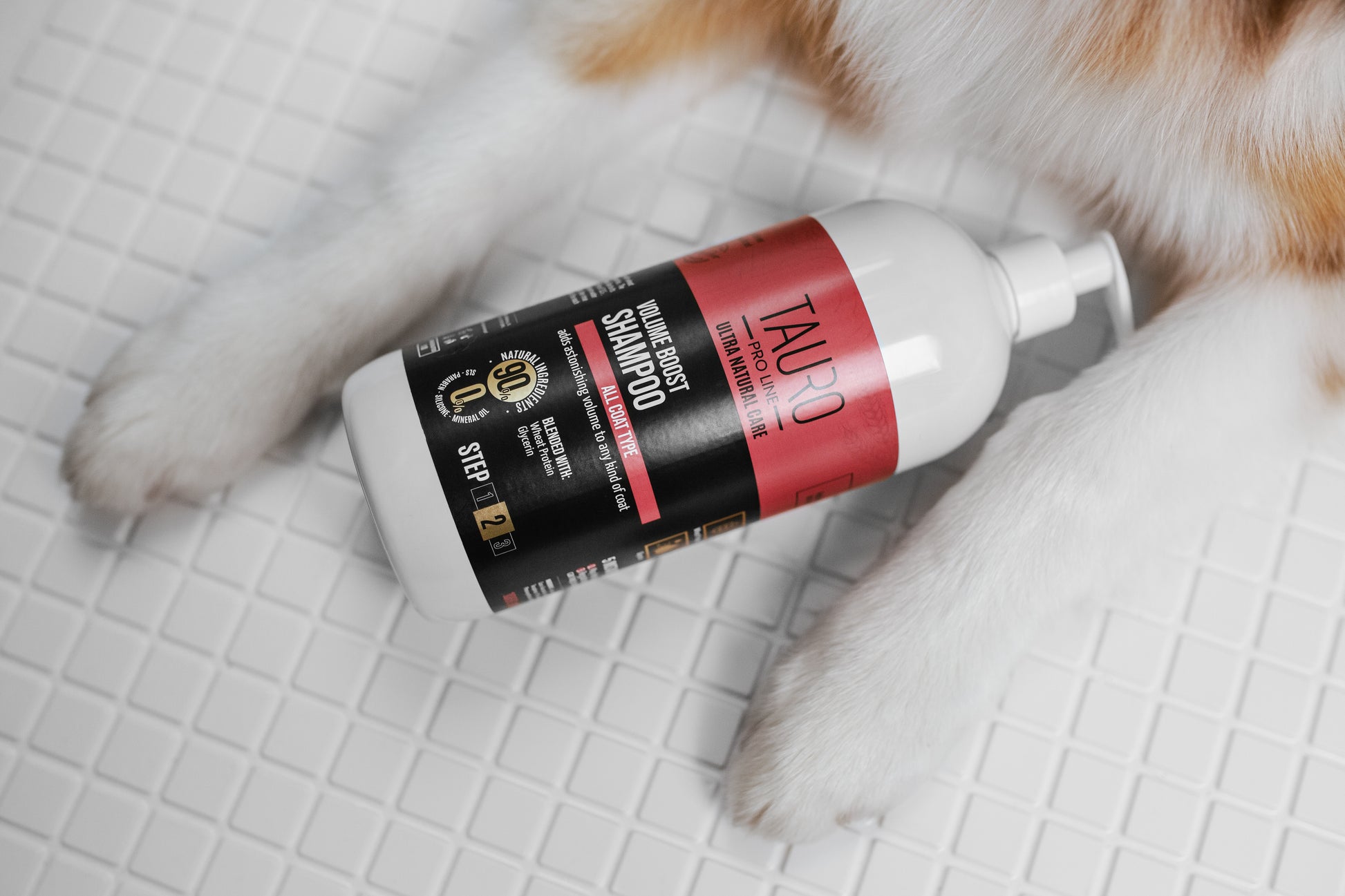 Tauro Pro Line Ultra Natural Care Volume Boost Shampoo Шампунь для надання об'єму шерсті собак і котів, 400 мл