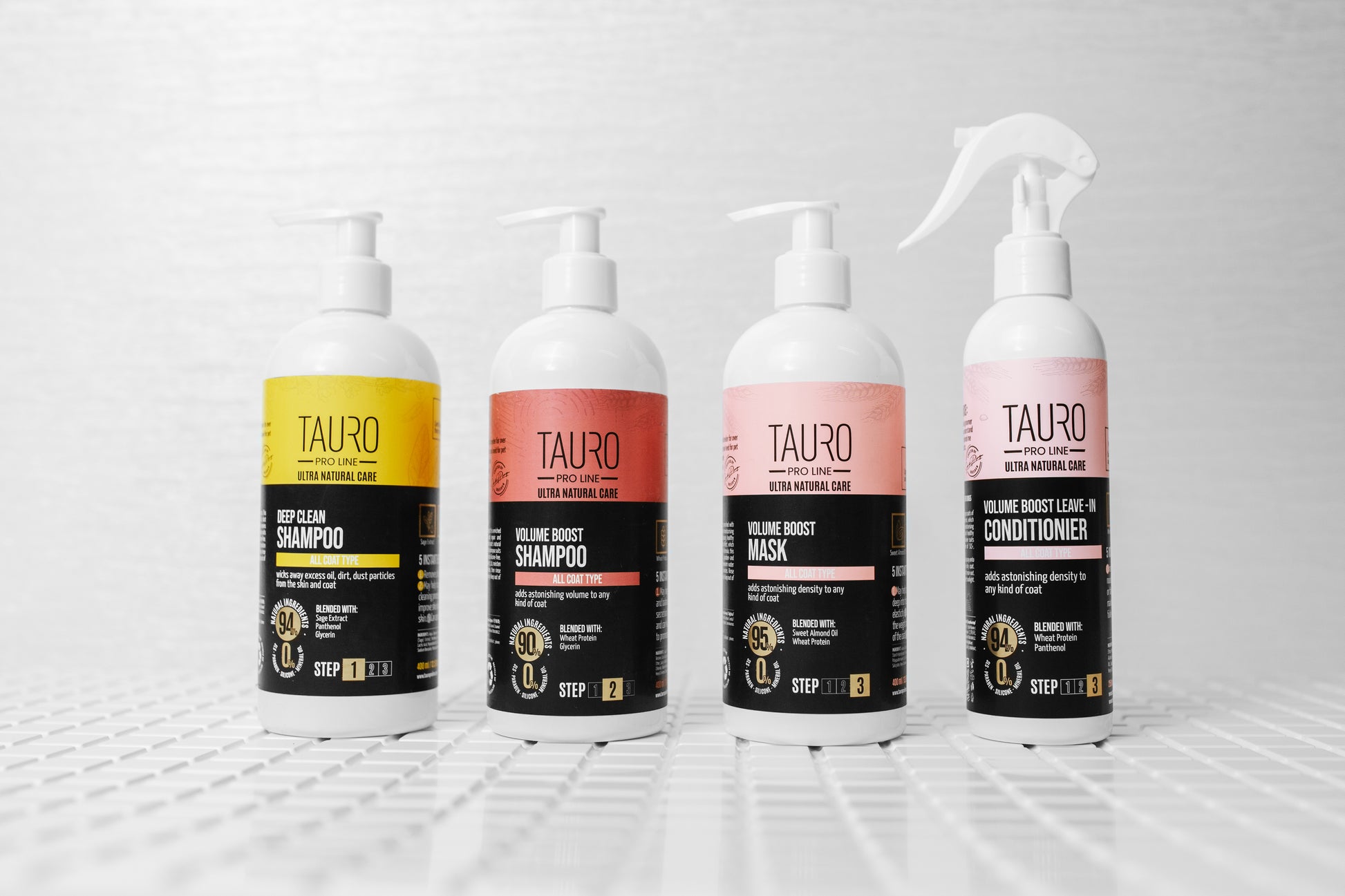 Tauro Pro Line Ultra Natural Care Volume Boost Mask Маска для надання об'єму шерсті собак і котів, 400 мл