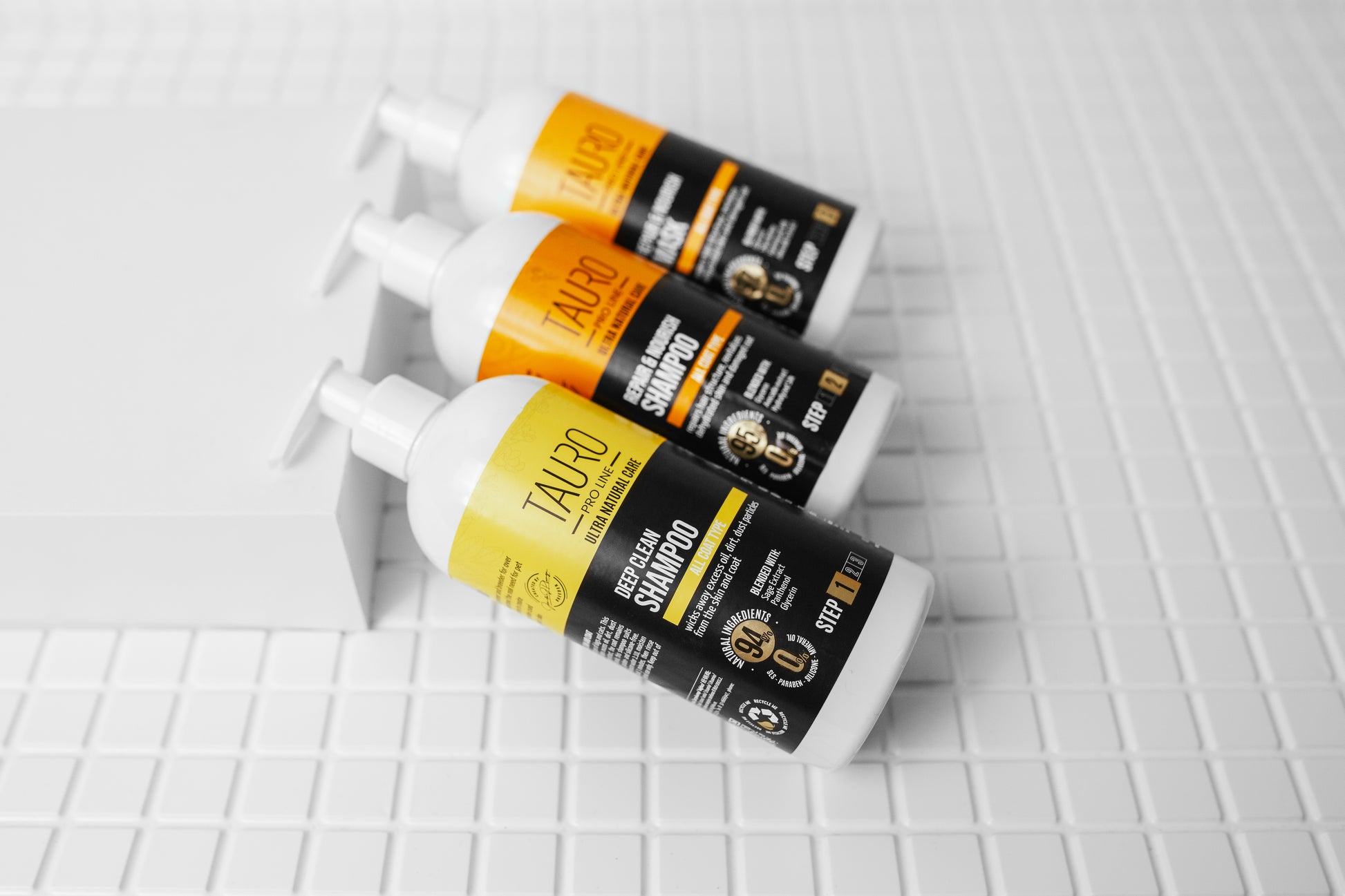 Tauro Pro Line Ultra Natural Care Deep Clean Shampoo Шампунь для глибокого очищення шкіри та шерсті собак і котів, 400 м