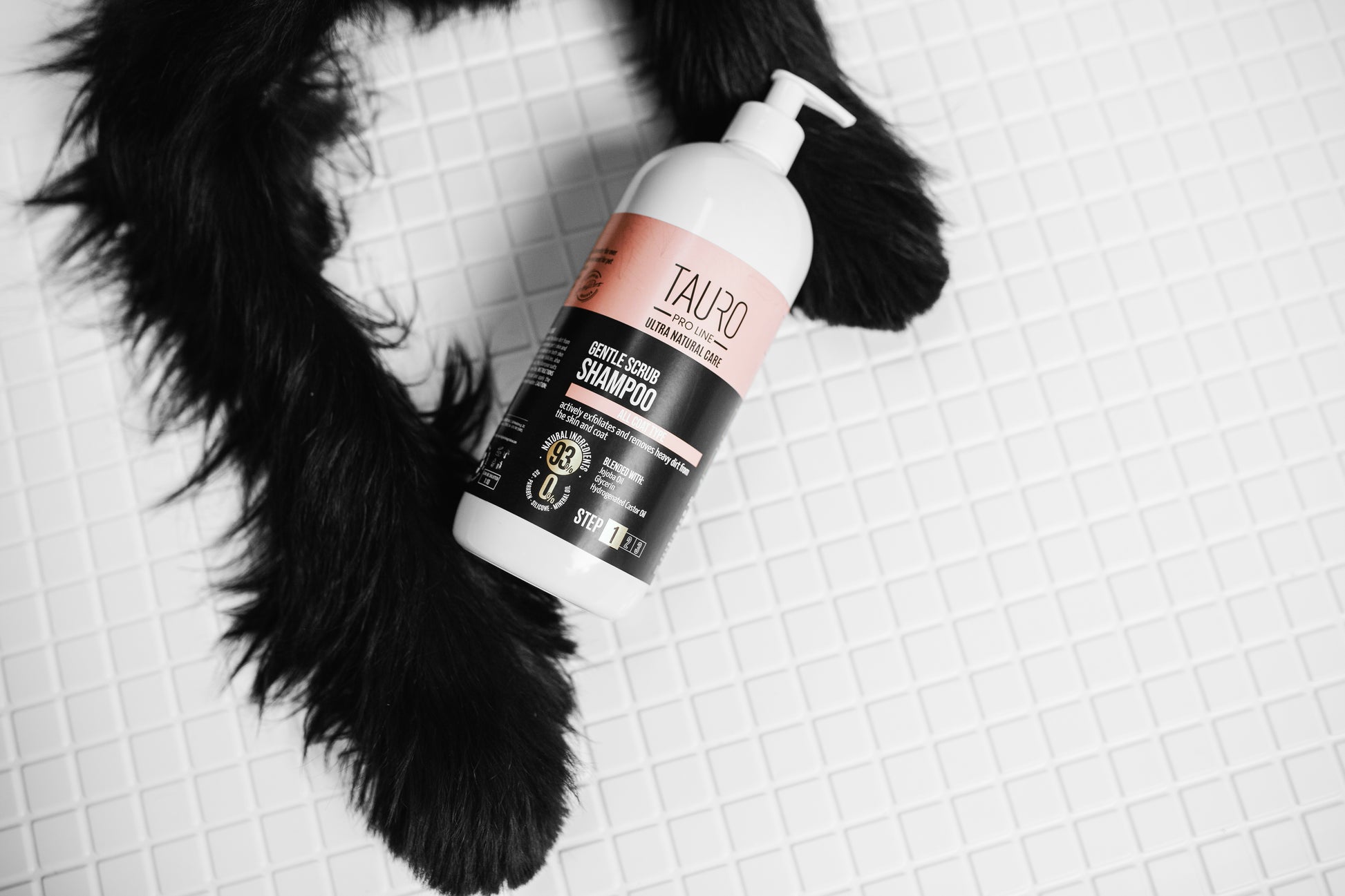 Tauro Pro Line Ultra Natural Care Gentle Scrub Shampoo Делікатний шампунь-скраб для шерсті та шкіри собак і котів, 1000 