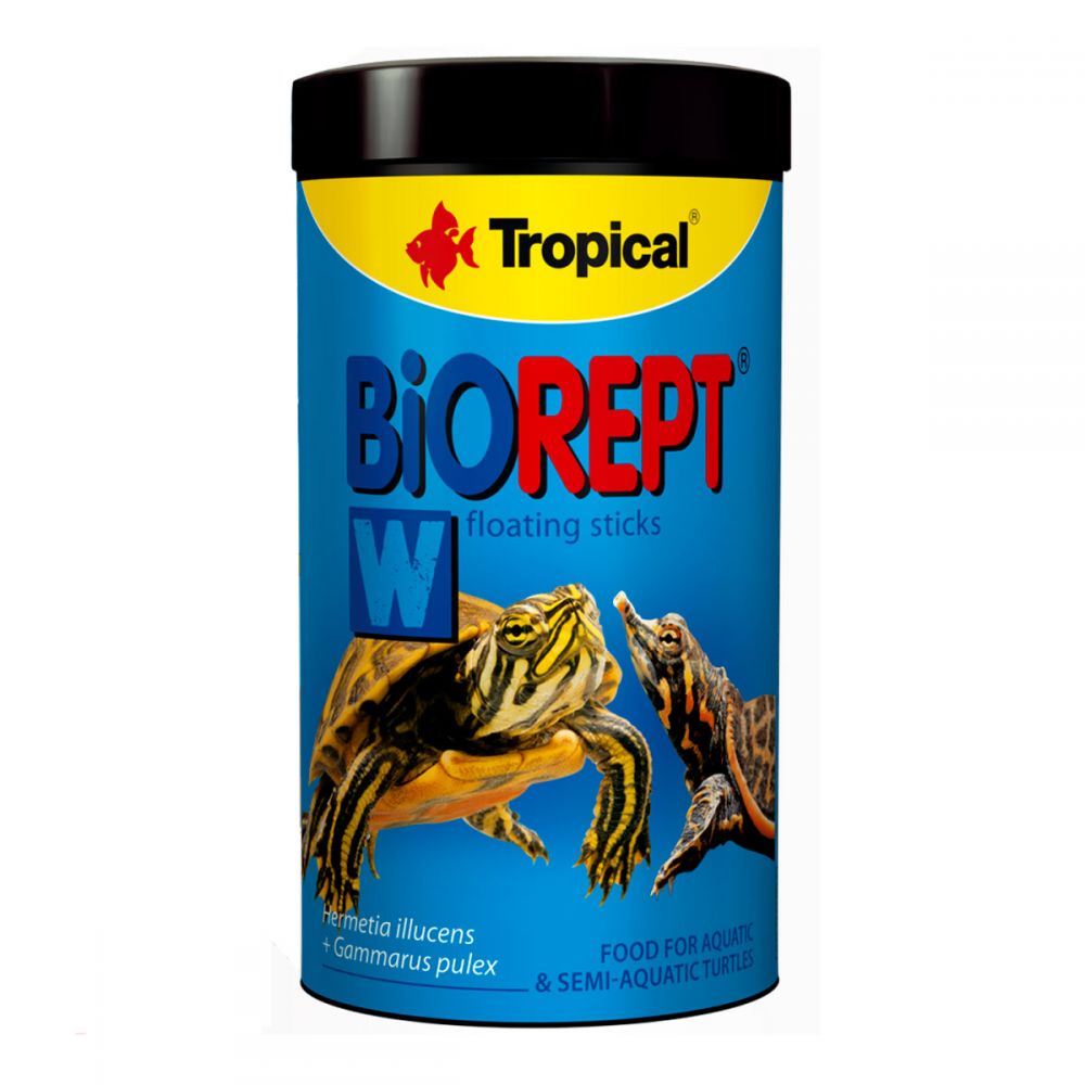 Корм Tropical Biorept W для водоплавних черепах гранули 20 г