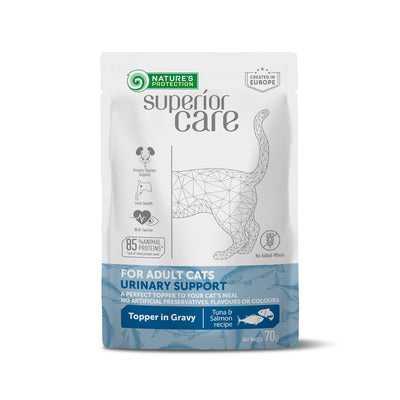 Nature's Protection Superior Care Adult Cats Urinary Tuna & Salmon Вологий корм для котів для підтримки сечовидільної си