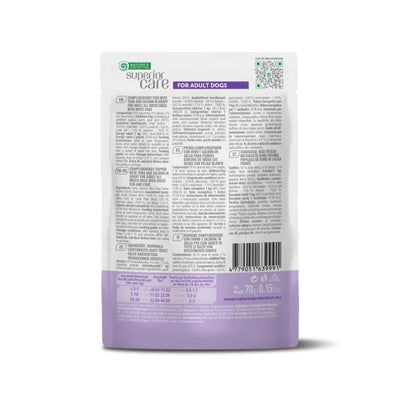 Nature's Protection Superior Care White Dogs Adult Tuna & Salmon Додатковий вологий корм для собак з білим забарвленням 