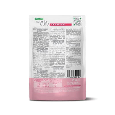 Nature's Protection Superior Care White Dogs Adult Tuna Додатковий вологий корм для собак з білим забарвленням з тунцем,