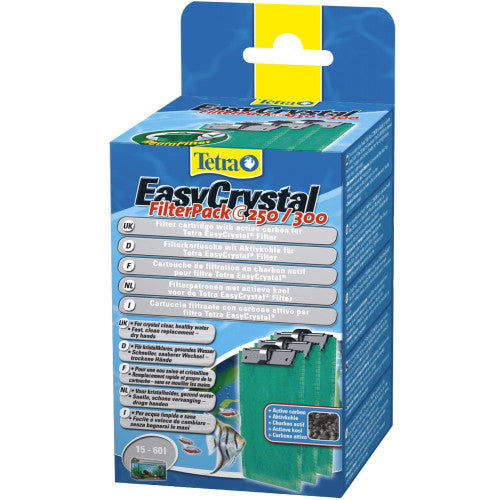 Вкладиш Tetra фільтруючий Filter Pack 250/300 C для внутрішнього фільтра Tetra Easy Crystal 250/300 з активованим вугілл