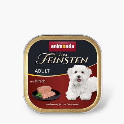 Корм вологий Vom Feinsten Adult with Deer для дорослих собак з олениною 150 г