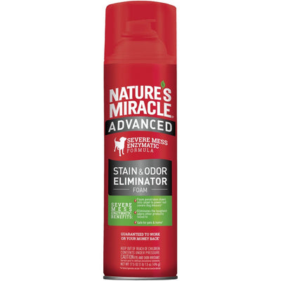 Засіб 8in1 Nature_s Miracle Advanced Stain and Odor Eliminator для собак для видалення плям і запахів з посиленою формулою 518 мл